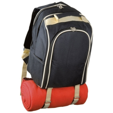 Logotrade promotional item image of: Luxurious picnic backpack with cool bag GEORGIA
