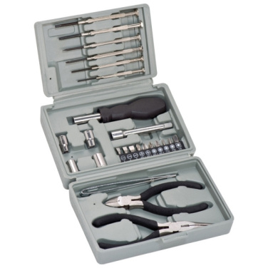 Logo trade promotional giveaway photo of: 25-parts tool set MANAGUA