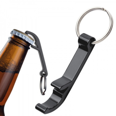 Logo trade promotional gifts image of: Keyring - bottle opener WORCESTER