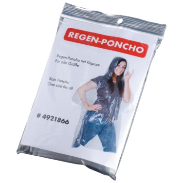Logotrade promotional item image of: Emergency poncho TOURS
