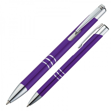 Logotrade corporate gift image of: Metal ballpen ASCOT