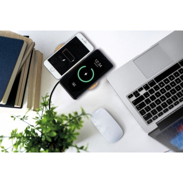 Logo trade promotional merchandise photo of: Charging station NASSAU