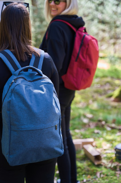 Logo trade promotional products image of: rPET backpack RIMINI
