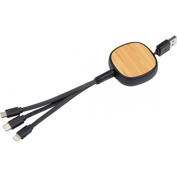 Logotrade promotional giveaway picture of: Charging cable STRASBOURG