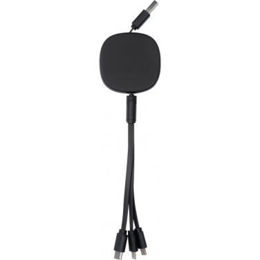 Logo trade promotional merchandise image of: Charging cable STRASBOURG