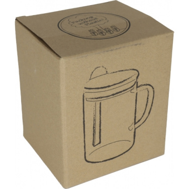 Logo trade promotional giveaway photo of: Glass mug JACKSON 420 ml