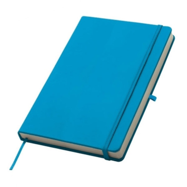 Logo trade promotional merchandise image of: A5 note book KIEL