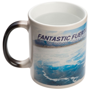 Logo trade promotional merchandise picture of: Colour-changing sublimation mug SIRMIONE 300 ml
