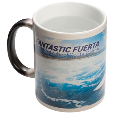 Logo trade business gift photo of: Colour-changing sublimation mug SIRMIONE 300 ml