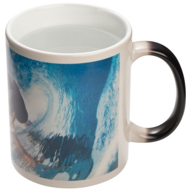 Logo trade promotional gifts picture of: Colour-changing sublimation mug SIRMIONE 300 ml