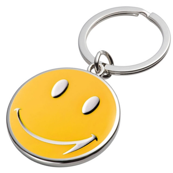Logo trade corporate gifts image of: Keyring SMILE