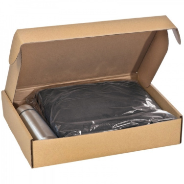 Logo trade promotional gift photo of: Set fleece blanket and thermal flask LIVERPOOL