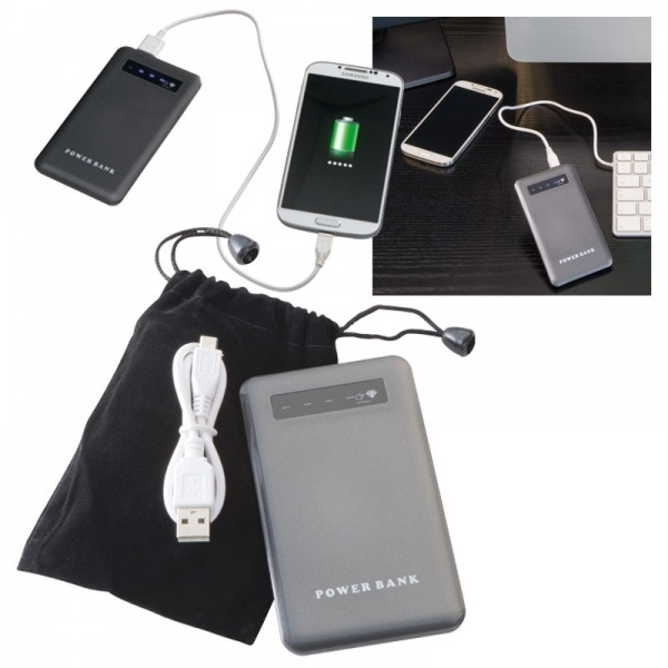 Logo trade promotional items picture of: Power bank KINGSVILLE