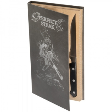 Logo trade promotional giveaways image of: Steak knife set LONDON