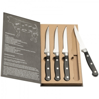 Logotrade promotional products photo of: Steak knife set LONDON