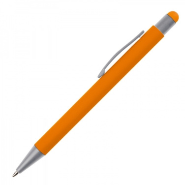 Logotrade promotional giveaway image of: Metal ballpen touch pen soft touch SALT LAKE CITY