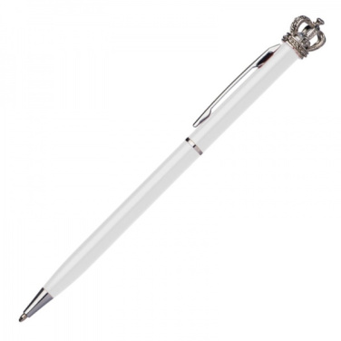 Logo trade promotional products image of: Metal ballpen KINGS PARK