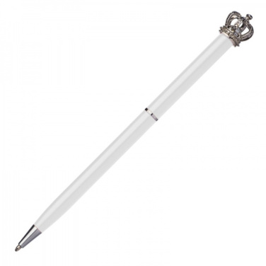 Logo trade promotional merchandise picture of: Metal ballpen KINGS PARK