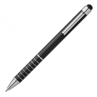 Logotrade promotional product picture of: Metal ballpen with touch pen LUEBO