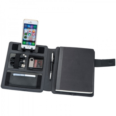 Logo trade promotional merchandise image of: Power bank folder Leno
