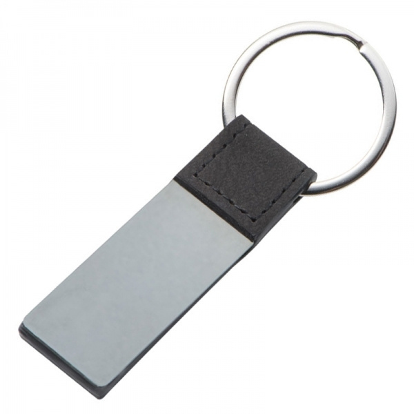 Logo trade promotional items image of: Keyring with mirror effect PENRITH