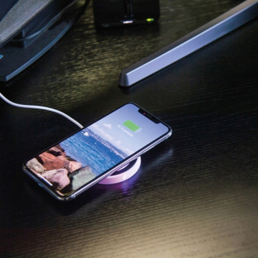 Logo trade promotional gift photo of: Induction charger KARTHAGO