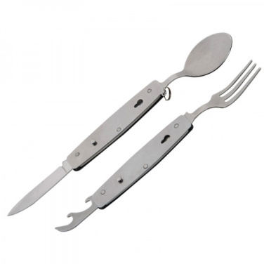 Logo trade promotional giveaway photo of: Camping cutlery PAMPLONA