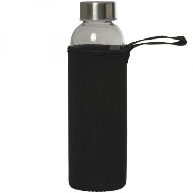 Logo trade promotional giveaway photo of: Glass bottle KLAGENFURT 500 ml