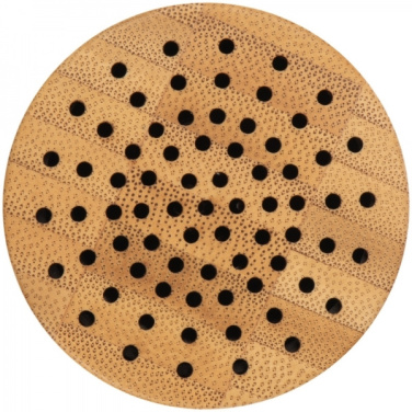 Logo trade promotional gift photo of: Bamboo bluetooth speaker FLEEDWOOD