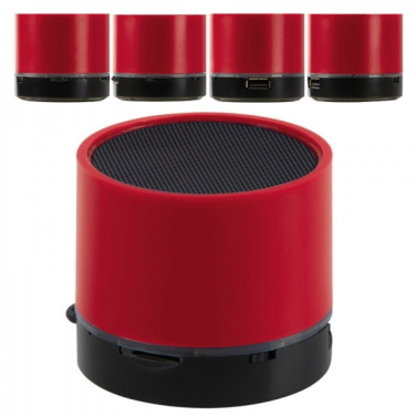 Logo trade promotional merchandise picture of: Bluetooth speaker TAIFUN