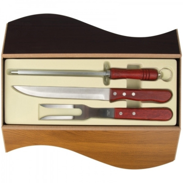 Logo trade promotional giveaways picture of: Carving knife and fork SYDNEY