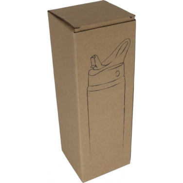 Logo trade promotional merchandise picture of: Drinking bottle RIO GREEN TEA 600 ml