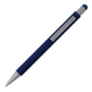 Logo trade promotional products picture of: Metal ballpen touch pen soft touch SALT LAKE CITY
