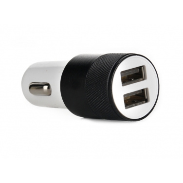 Logo trade advertising products image of: Metal car charger