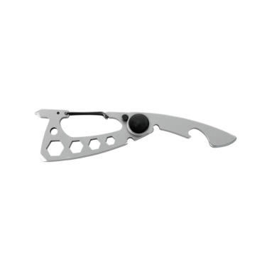 Logo trade business gift photo of: Multifunctional tool BURUNDI Schwarzwolf