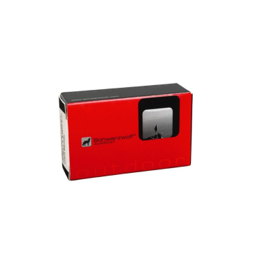 Logo trade promotional merchandise photo of: Multifunctional tool BURUNDI Schwarzwolf