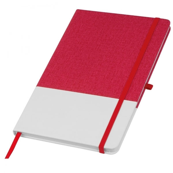 Logo trade promotional products picture of: A5 Notebook BARDOLINO