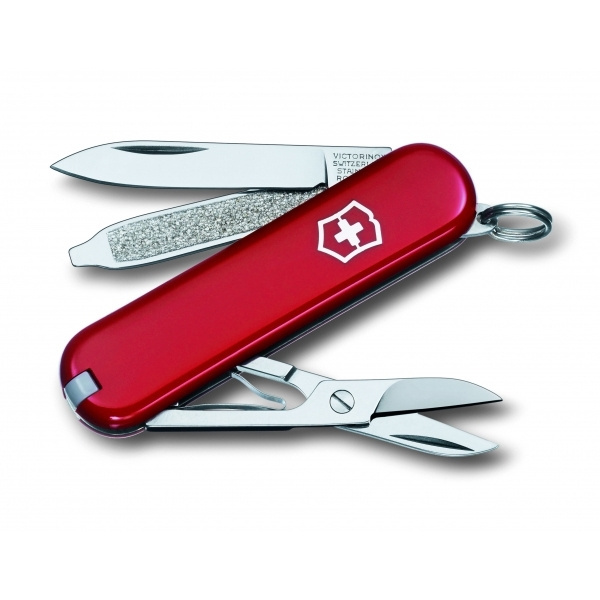 Logo trade promotional merchandise image of: Pocket knife CLASSIC SD Victorinox