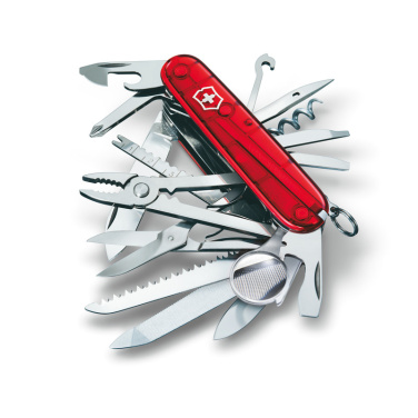 Logo trade corporate gift photo of: Pocket knife SwissChamptransparent Victorinox