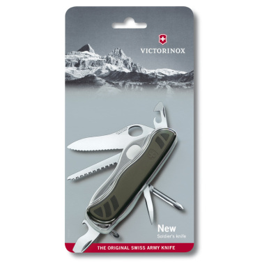 Logo trade promotional giveaways image of: Pocket knife Soldier's Knife 08 Victorinox