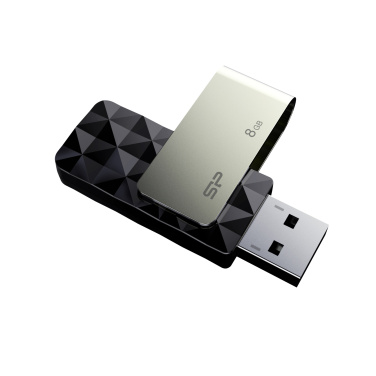 Logo trade corporate gifts image of: Pendrive Silicon Power Blaze B30 3.1