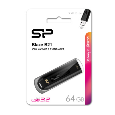 Logotrade promotional products photo of: Pendrive Silicon Power Blaze B21 3.1