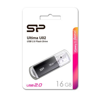 Logotrade promotional giveaway picture of: Pendrive Silicon Power Ultima U02 2.0