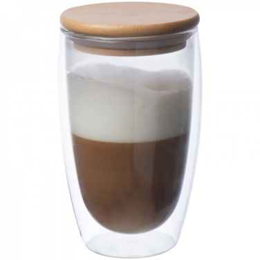 Logo trade promotional gift photo of: Double-walled glass ZAKOPANE 500 ml