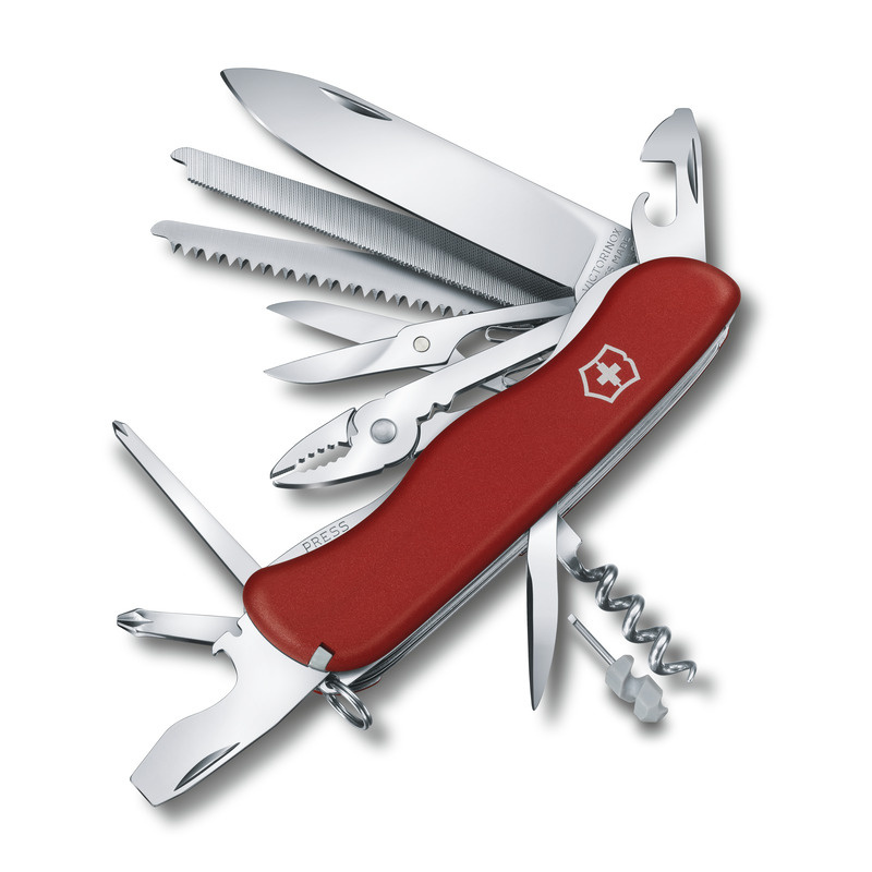 Logo trade promotional merchandise image of: Pocket knife Work Champ Victorinox