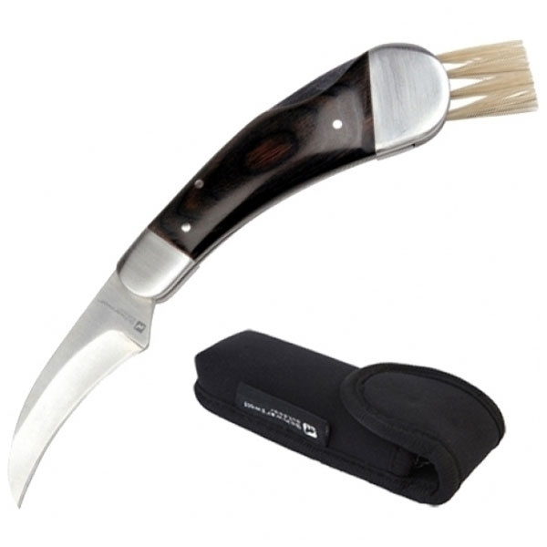 Logotrade promotional item picture of: Mushroom knife PILZ Schwarzwolf