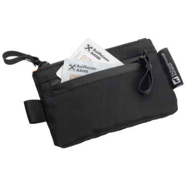 Logotrade promotional product picture of: Trevel wallet ATBARA Schwarzwolf