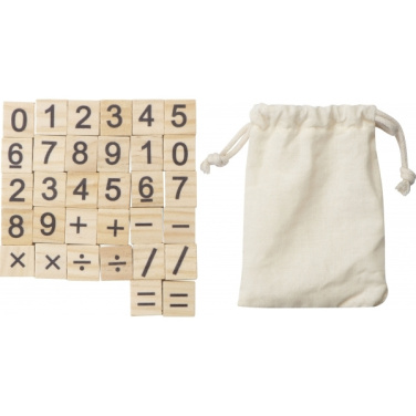Logotrade promotional giveaway picture of: Wooden counting game LIBEREC
