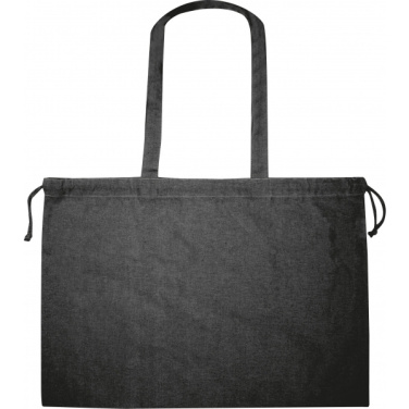 Logo trade promotional merchandise picture of: Organic cotton shopping bag IMOLA