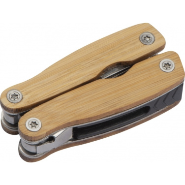 Logotrade advertising product picture of: Multifunction tool bamboo LEEDS